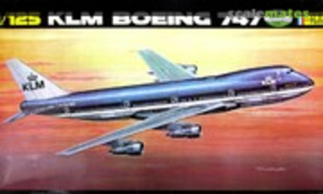 1:125 KLM Boeing 747 (Heller 463)