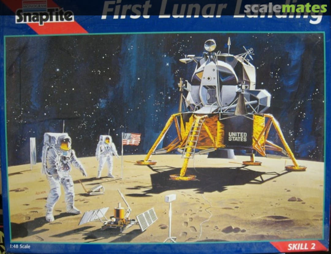 Boxart First Lunar Landing 5081 Monogram