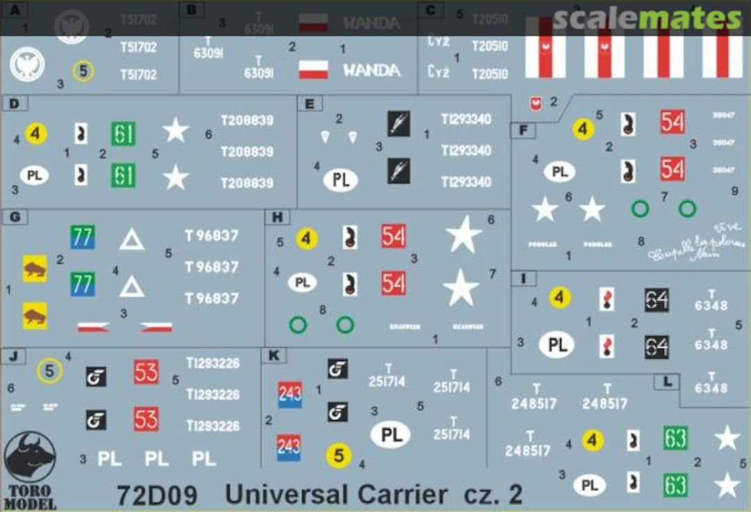 Boxart Universal Carrier 72D09 ToRo Model