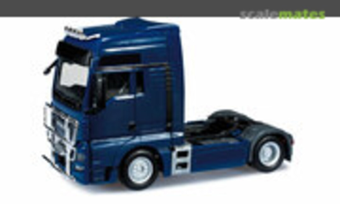 MAN TGX XXL Euro 6 Zugmaschine mit Rammschutz und Lampenbügel (Herpa 302029)