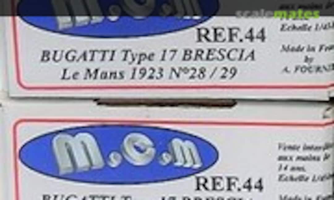 1:43 Bugatti Type 17 Brescia (M.C.M. 44) 44