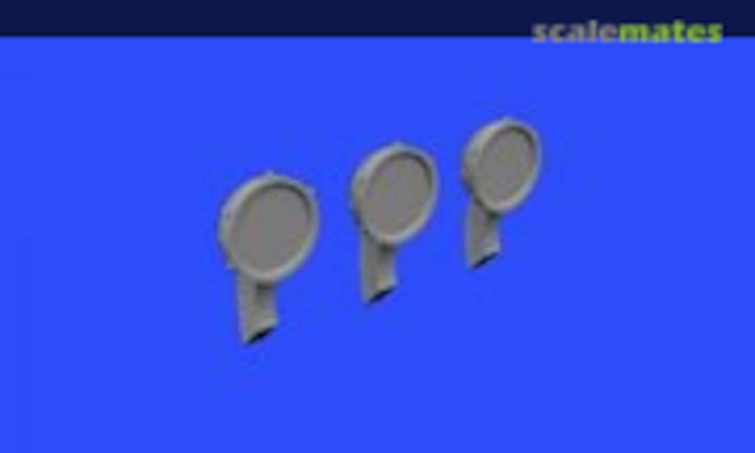 1:48 P-51D rear view mirrors (Eduard 648359) 648359