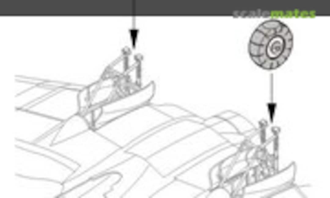 1:72 Heinkel He 111H - Wheels (CMK Q72021)