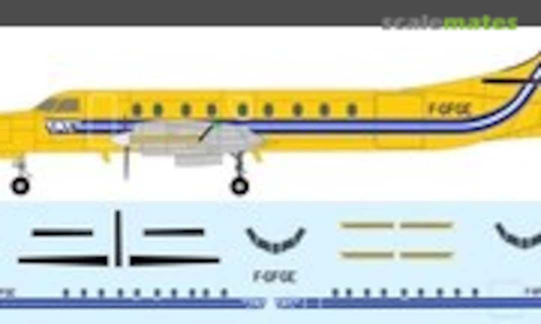 1:144 Swearingen SA226-TC Metro II (F-RSIN FR14105)