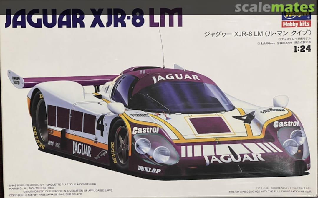 Boxart Jaguar XJR-8 LM 22001 Hasegawa