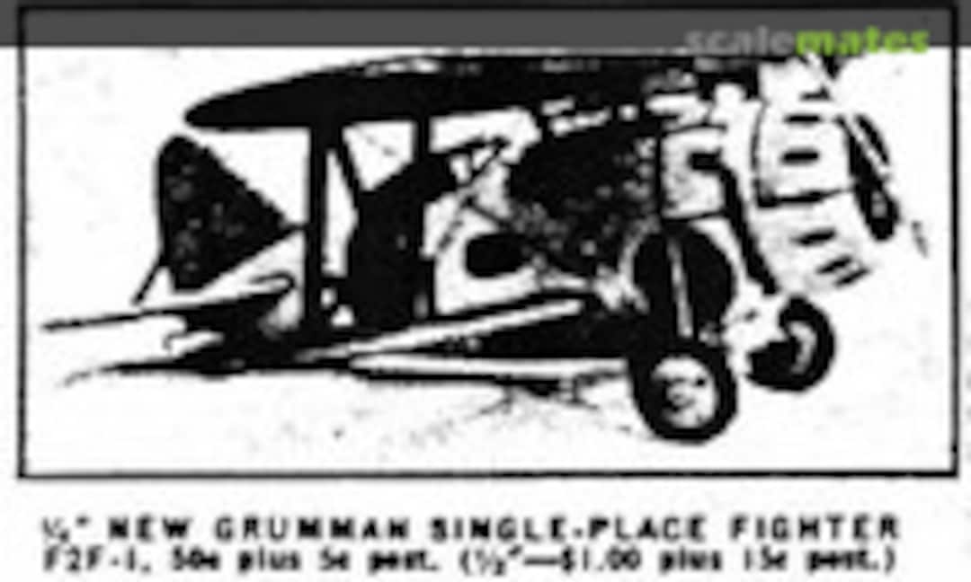 1:48 Grumman Single-Place Fighter (Lewis Model Aircraft )