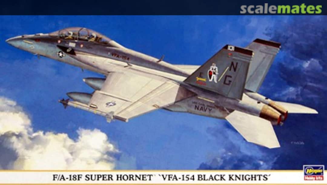 Boxart F/A-18F Super Hornet `VF-154 Black Knights´ 00741 Hasegawa Boxart F/A-18F Super Hornet `VF-154 Black Knights´ 00741 Hasegawa
