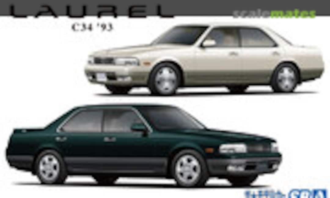 1:24 Nissan GC34 Laurel Medalist V / Club S '93 (Aoshima 062135)