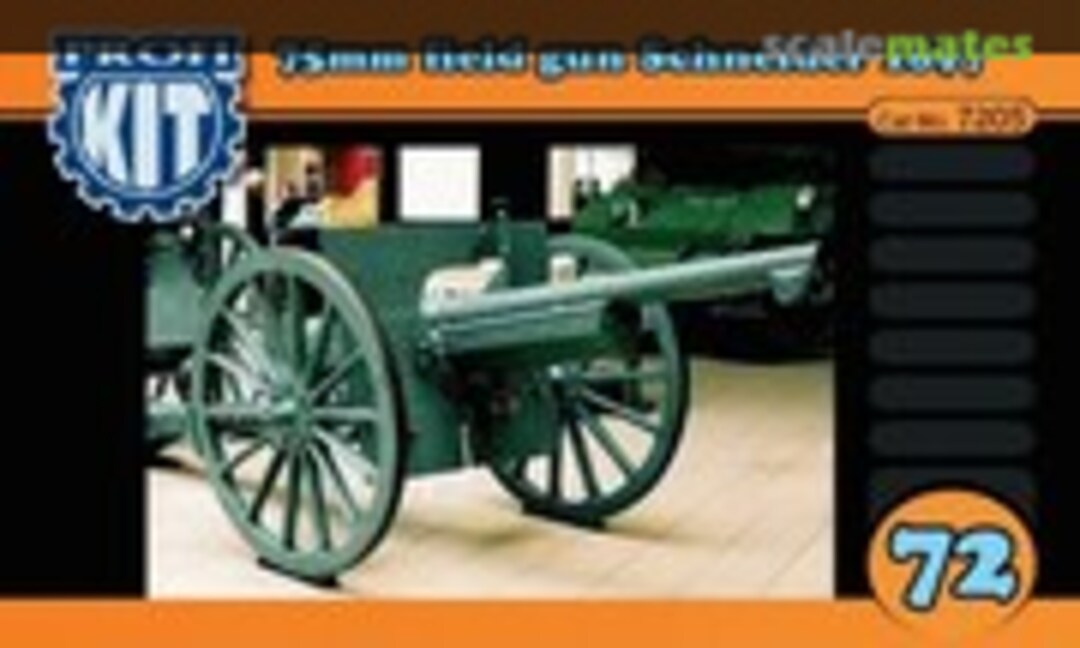 1:72 75mm field gun Schneider model 1897 (ProfiKIT 7205)