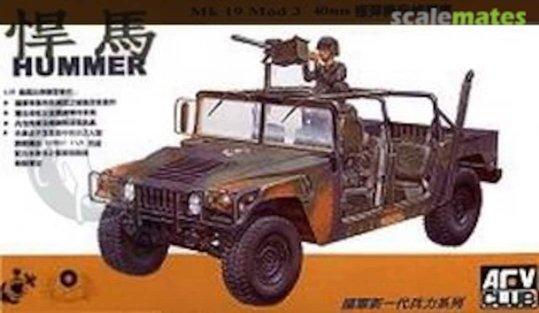 Boxart Hummer Mk 19 Mod 3 40mm AF35S-04 AFV Club