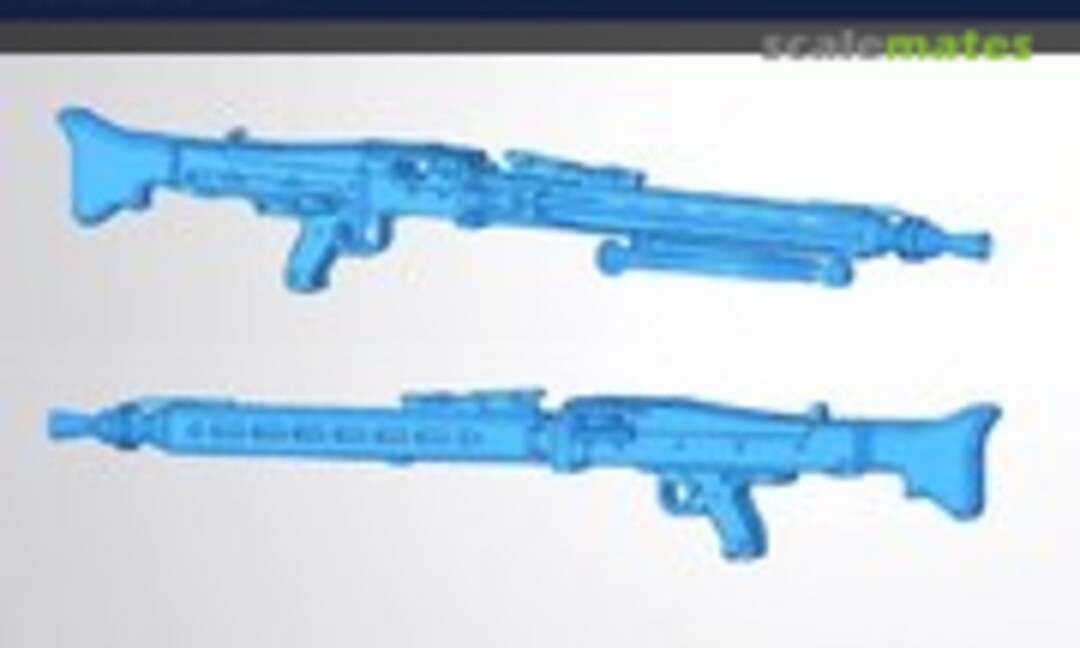 1:35 MG 3 Machine Gun (3D MicroCosmos MC-35-421) MC-35-421