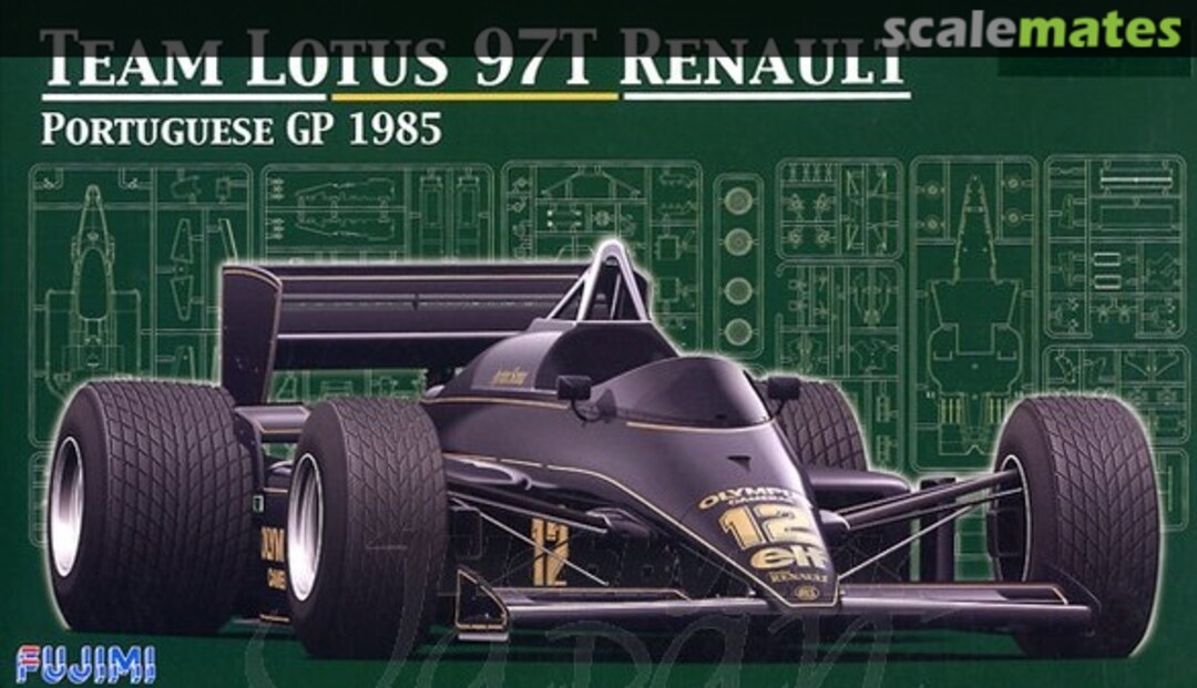 Boxart Lotus 97T Renault 09083 Fujimi Boxart Lotus 97T Renault 09083 Fujimi