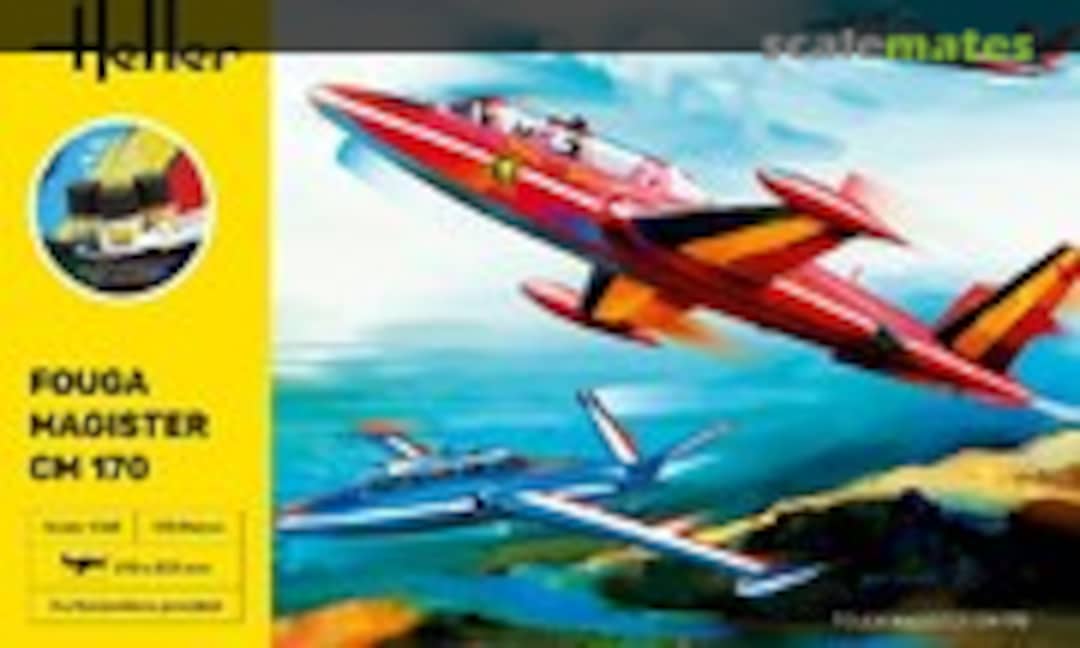 1:48 Fouga Magister CM 170 (Heller 35510)