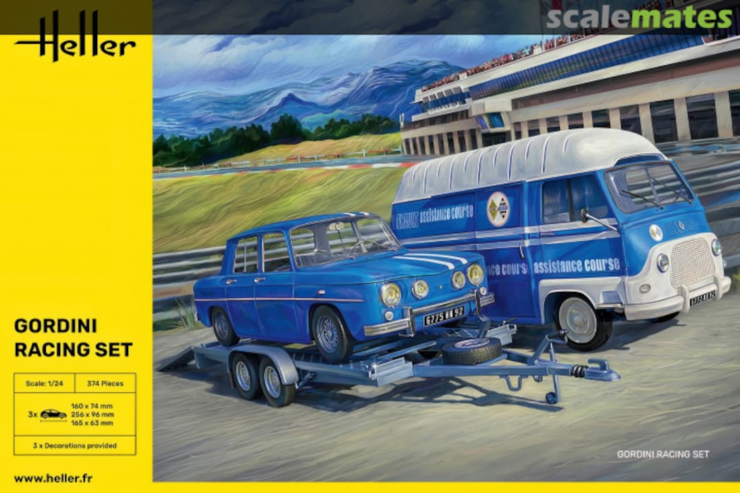 Boxart Gordini Racing Set 50328 Heller