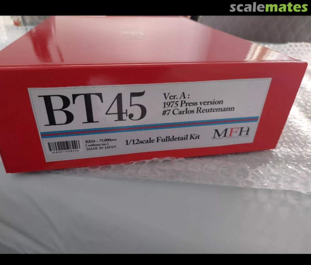 Boxart Brabham BT45 K824 Model Factory Hiro Boxart Brabham BT45 K824 Model Factory Hiro