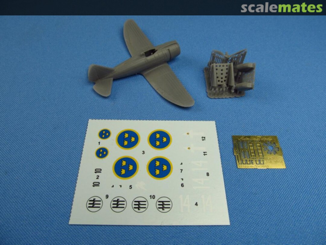 Boxart Reggiane Re.2000 Falco MDR14424 Metallic Details Boxart Reggiane Re.2000 Falco MDR14424 Metallic Details