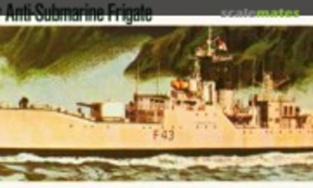 1:500 HMS Torquay Anti-Submarine Frigate (FROG F125) F125