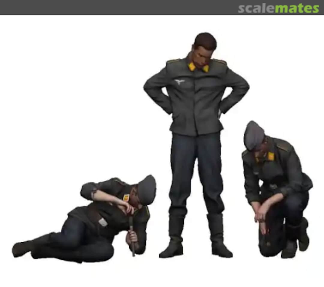 Boxart Luftwaffe Ground Crew 50606-072 Modelu Boxart Luftwaffe Ground Crew 50606-072 Modelu