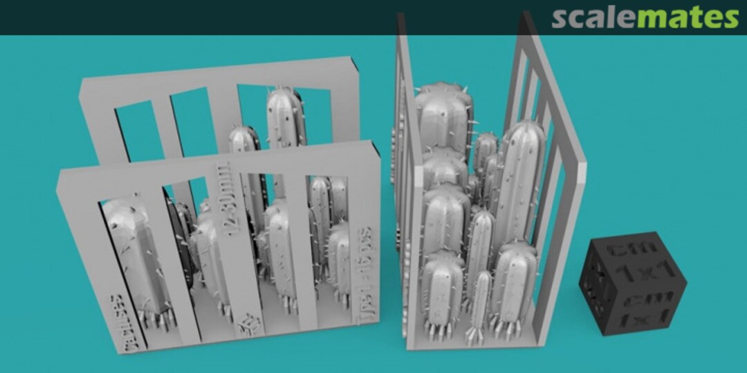 Boxart Cactuses type 1 - 16 pieces - 12-30 mm 99160113 EMP3d