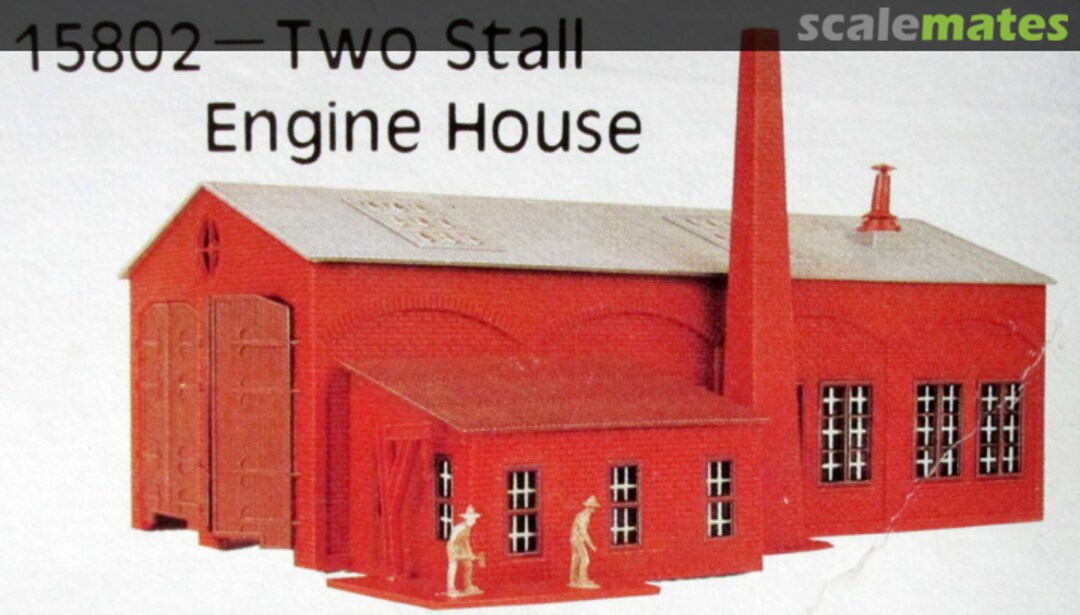 Boxart Two Stall Engine House 15802 AHM Boxart Two Stall Engine House 15802 AHM