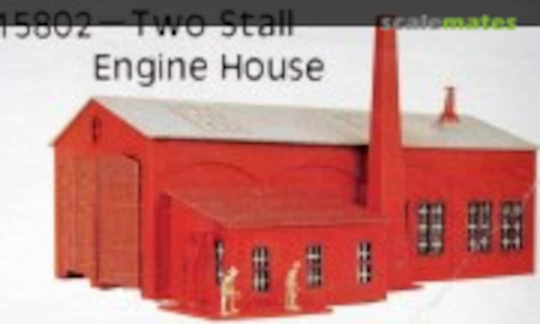 1:87 Two Stall Engine House (AHM 15802) 15802