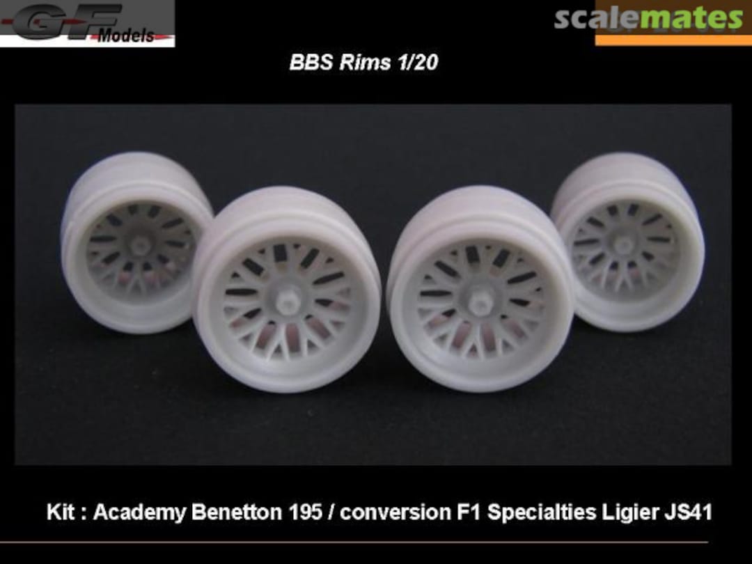 Boxart BBS Rims 1/20 GF-20-007 GF Models Boxart BBS Rims 1/20 GF-20-007 GF Models