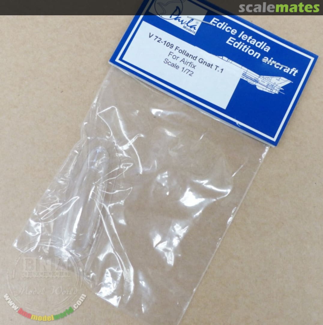 Boxart Canopy for Folland Gnat T.1 V72-109 Pavla Models Boxart Canopy for Folland Gnat T.1 V72-109 Pavla Models