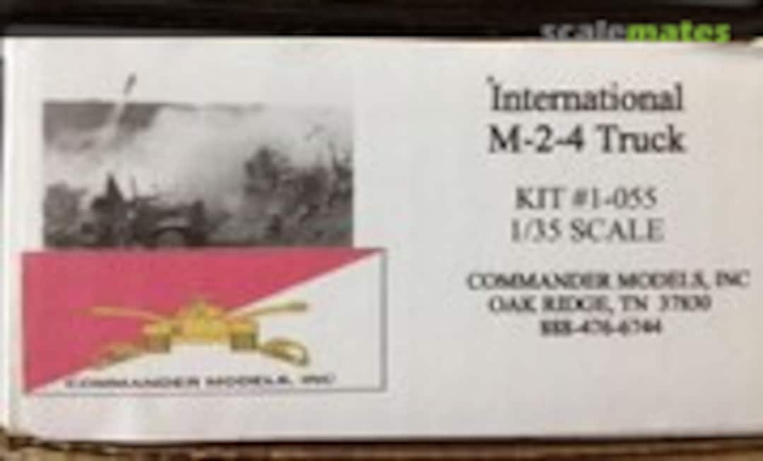 1:35 International M-2-4 1-ton Cargo Truck (Commander Models 1-055) 1-055