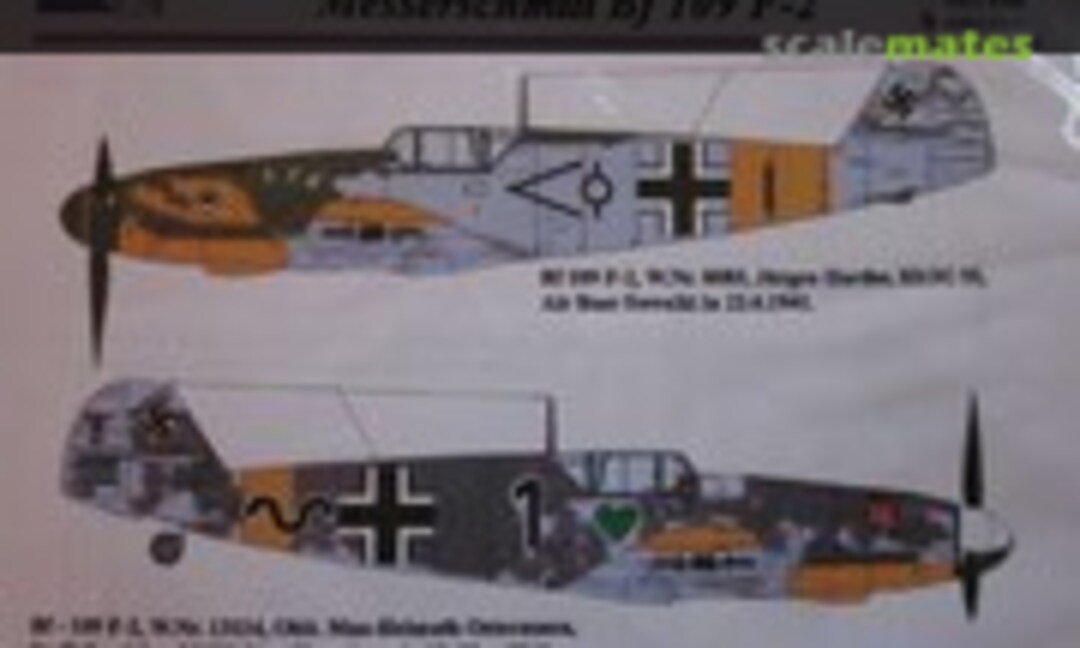 1:72 Messerschmitt Bf 109 F-2 (AML AMLC9001)