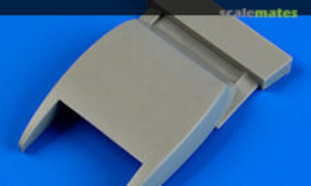 1:32 Bf 109G-10 - Correct Oil Radiator (Quickboost QB 32 175)