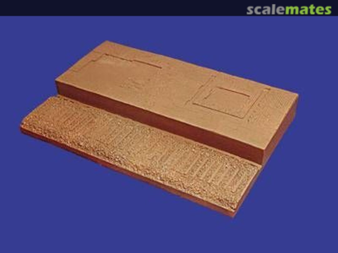 Boxart Train Station Polyfoam Base CD 7005 Custom Dioramics Boxart Train Station Polyfoam Base CD 7005 Custom Dioramics