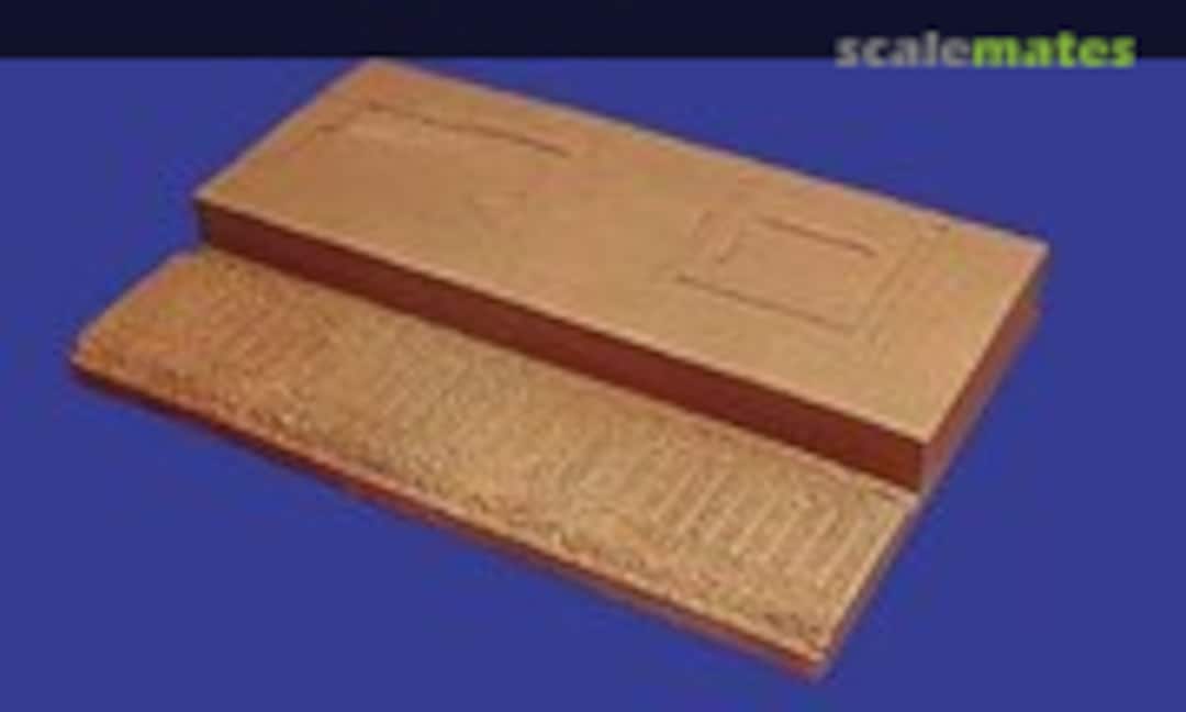 1:35 Train Station Polyfoam Base (Custom Dioramics CD 7005) CD 7005