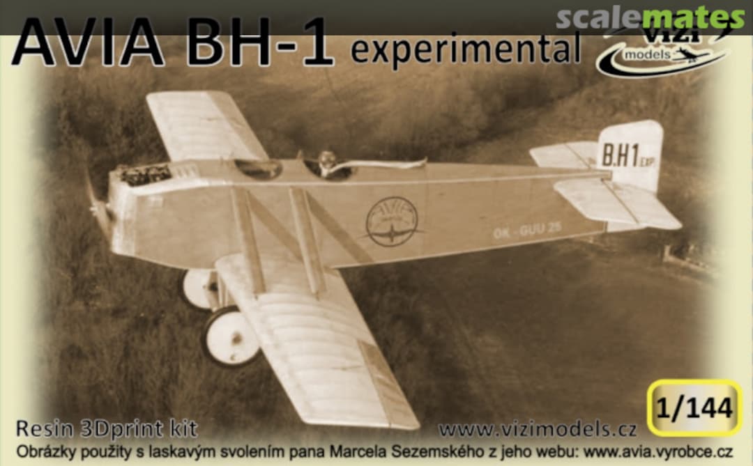 Boxart Avia BH-1 Experimental VZ44034 ViZi models