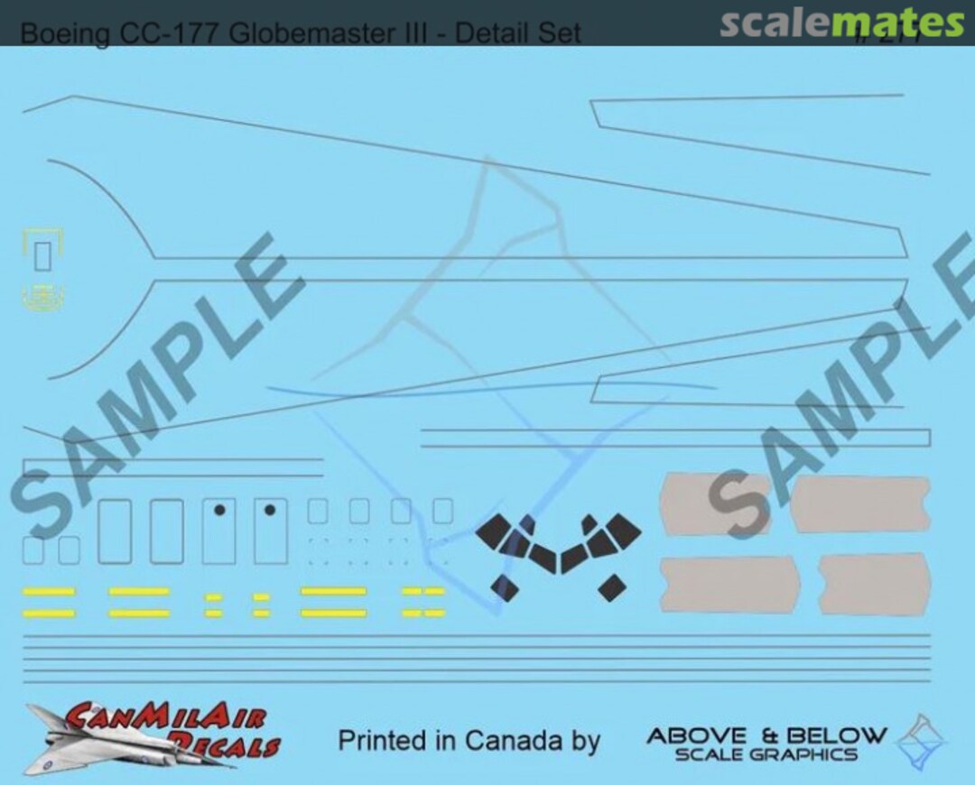 Boxart Boeing CC-177 Globemaster III 277 Above & Below Graphics Boxart Boeing CC-177 Globemaster III 277 Above & Below Graphics