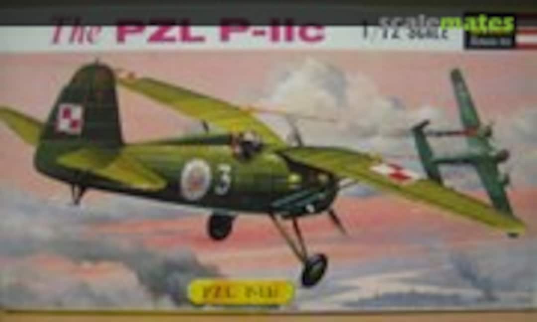 1:72 The PZL P-IIc (Revell (Great Britain) H-647)