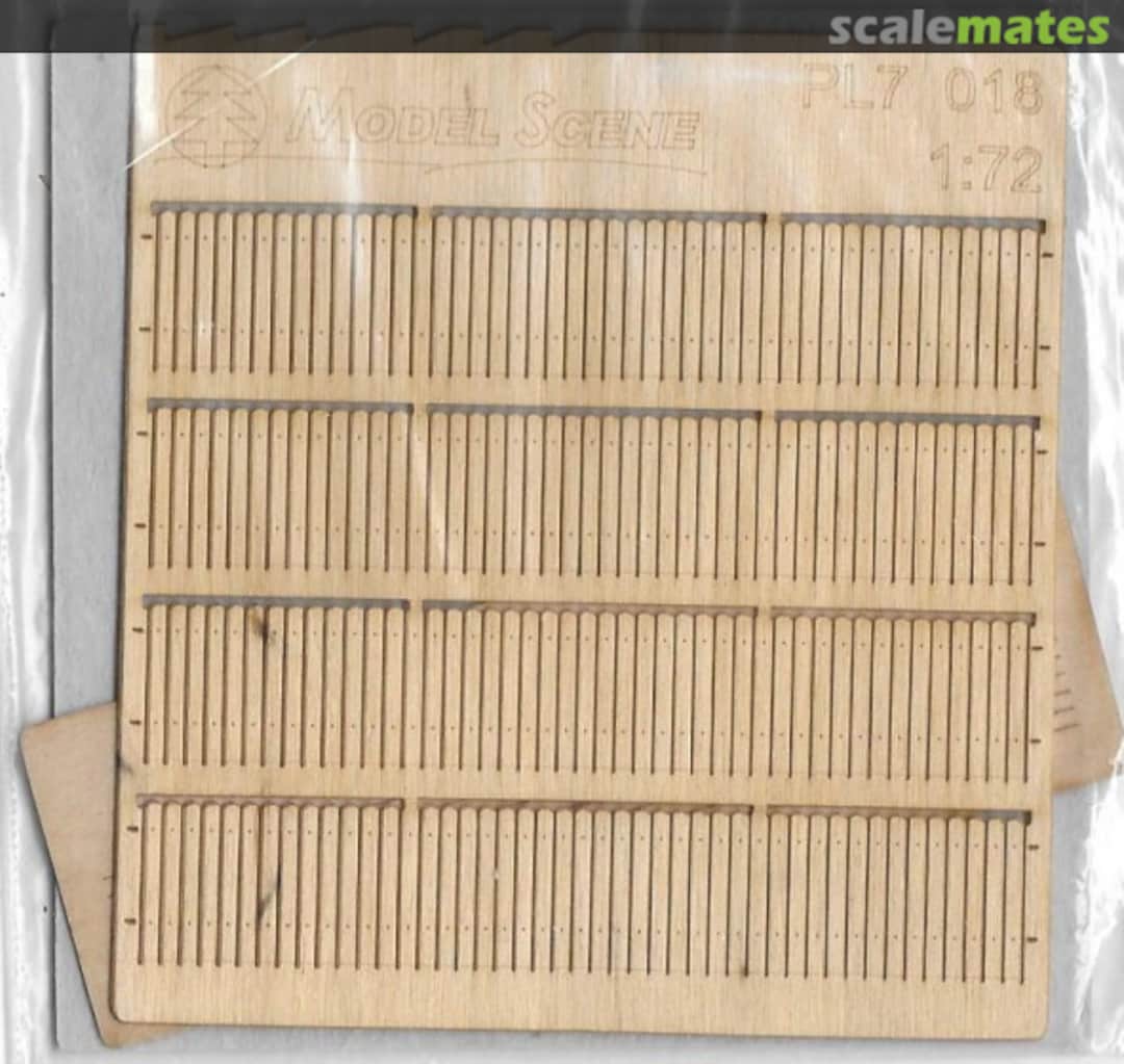 Boxart Wooden fence - Type 18 PL7-018 Model Scene Boxart Wooden fence - Type 18 PL7-018 Model Scene