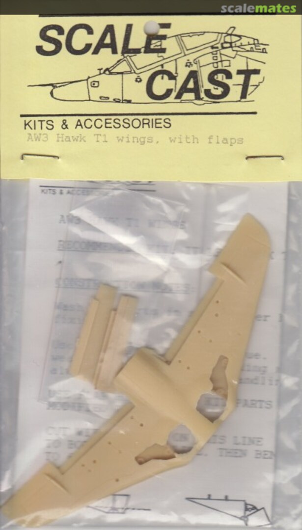 Boxart Hawk T1 Wings AW3 Scale Cast Boxart Hawk T1 Wings AW3 Scale Cast