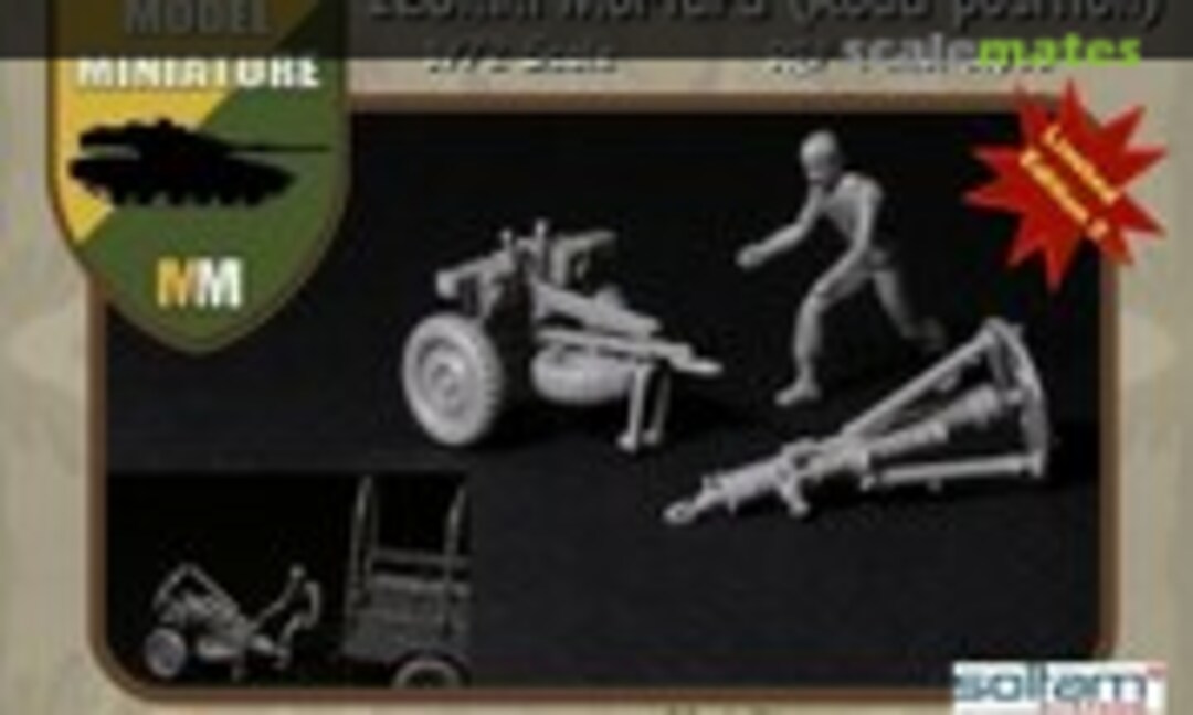 1:72 120mm Mortard (Road Version) (Model Miniature MM-R019) MM-R019