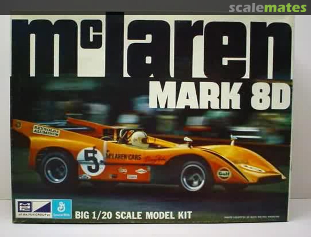 Boxart McLaren Mark 8D 1-3014 MPC Boxart McLaren Mark 8D 1-3014 MPC
