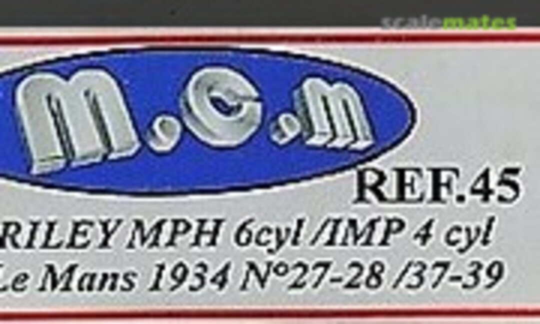 1:43 Riley MPH 6cyl./IMP 4cyl. (M.C.M. 45) 45
