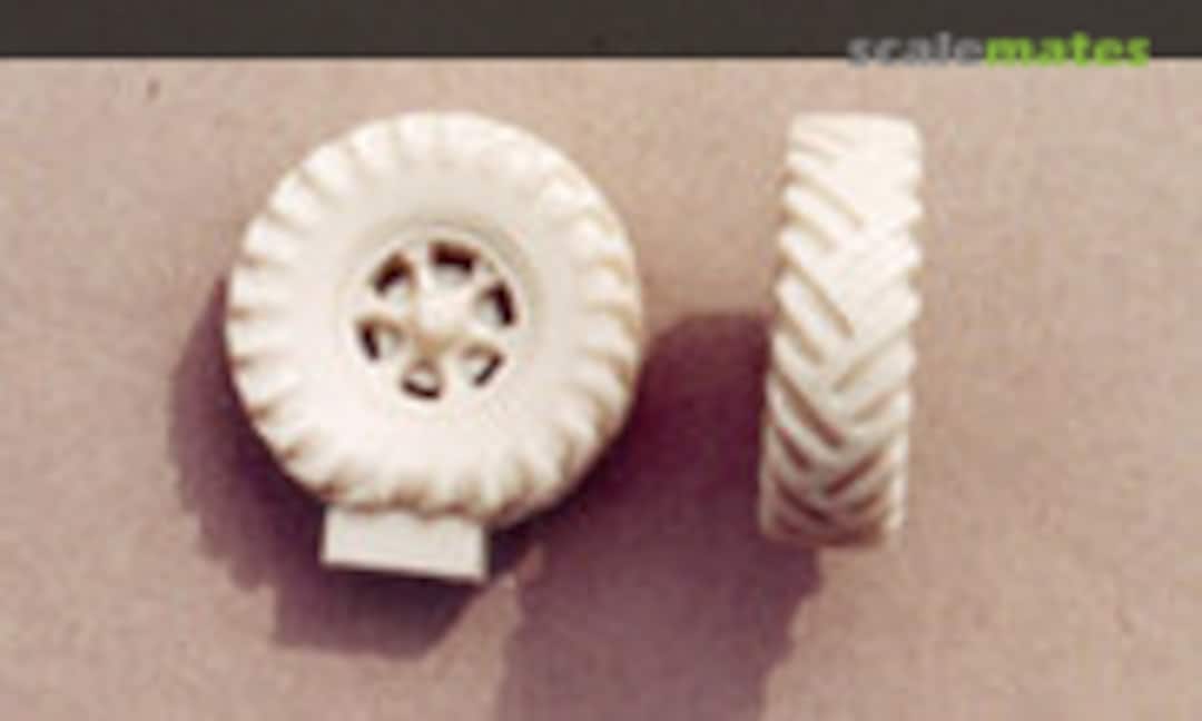 1:35 Wheels for FAMO (front) Pattern 1 (Real Model RMA35047)