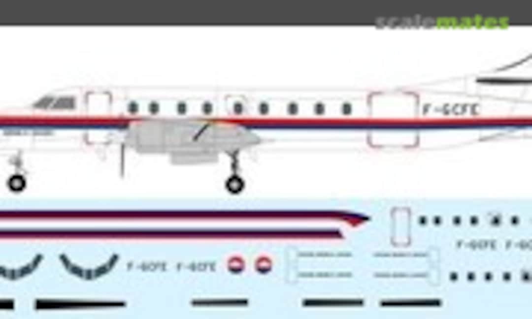 1:144 Swearingen SA226-TC Metro II (F-RSIN FR14107)