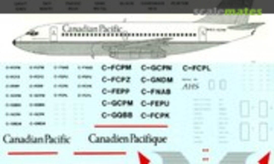 1:200 Boeing 737-200 (Airline Hobby Supplies AHS2004) AHS2004