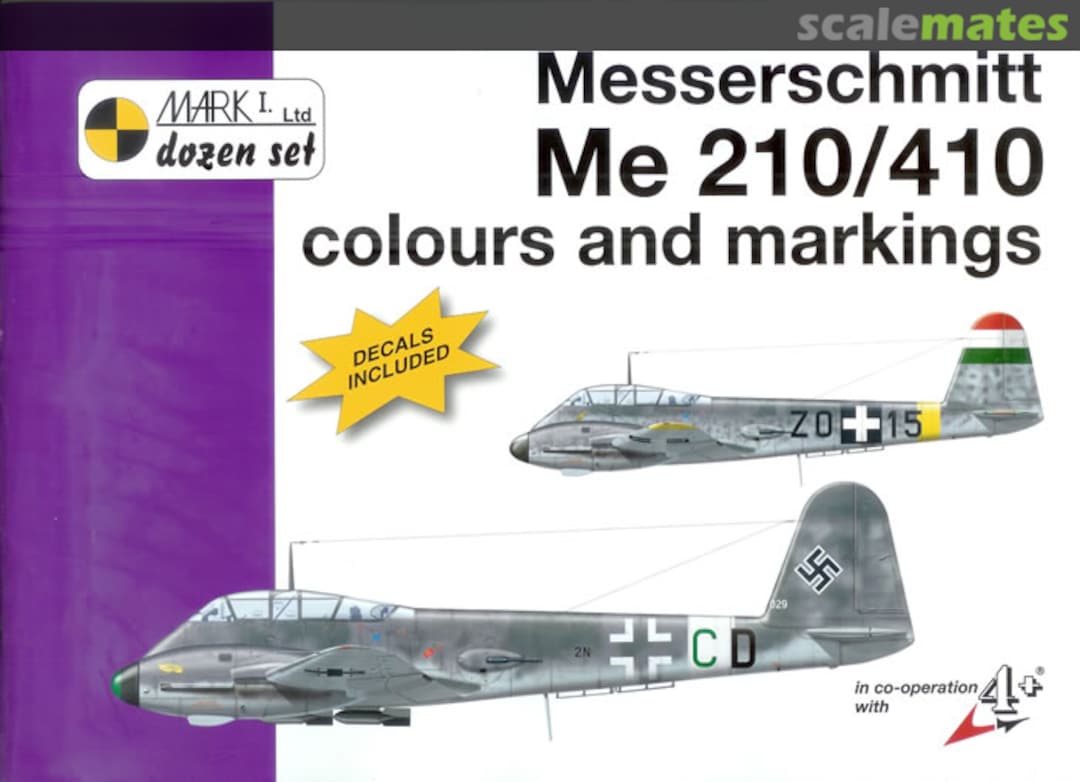 Boxart Messerschmitt Me 210/410 MKD72010 Mark I Boxart Messerschmitt Me 210/410 MKD72010 Mark I