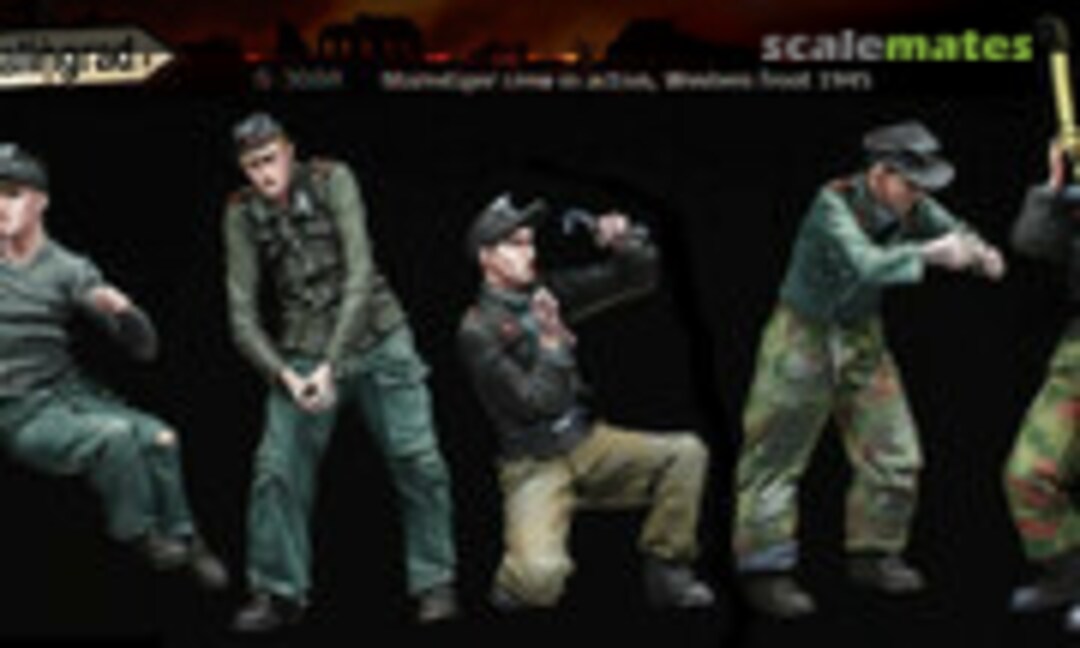 1:35 Sturmtiger crew in action, (5 figures) (Stalingrad S-3088) S-3088