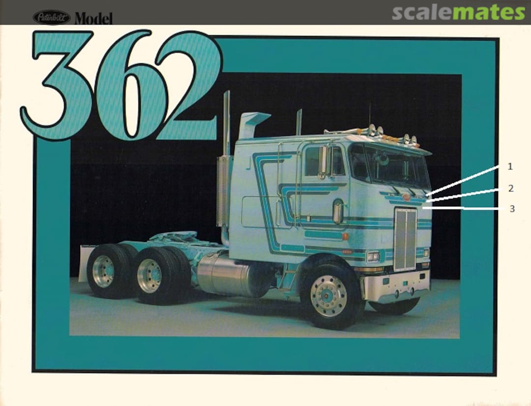 Boxart Peterbilt Stripes PB104 Modeltruckin