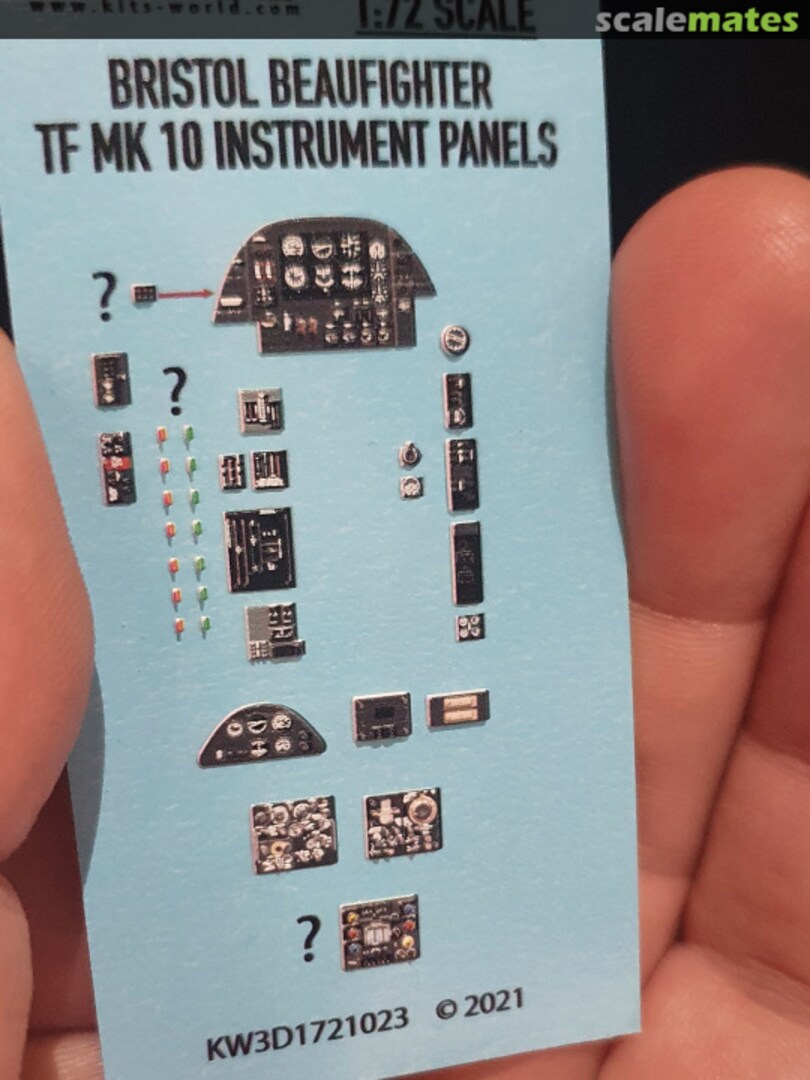 Boxart Bristol Beaufighter TF Mk 10 KW3D1721023 Kits-World Boxart Bristol Beaufighter TF Mk 10 KW3D1721023 Kits-World