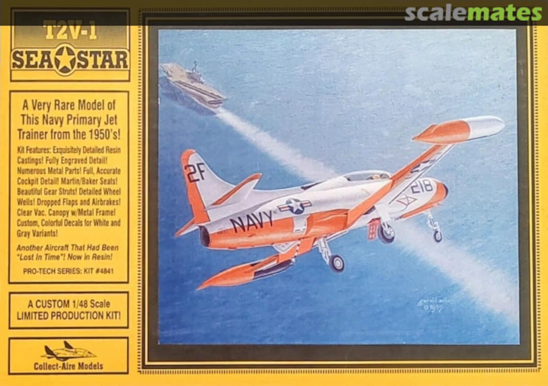 Boxart Lockheed T2V-1 Sea Star 4841 Collect-Aire Models Boxart Lockheed T2V-1 Sea Star 4841 Collect-Aire Models