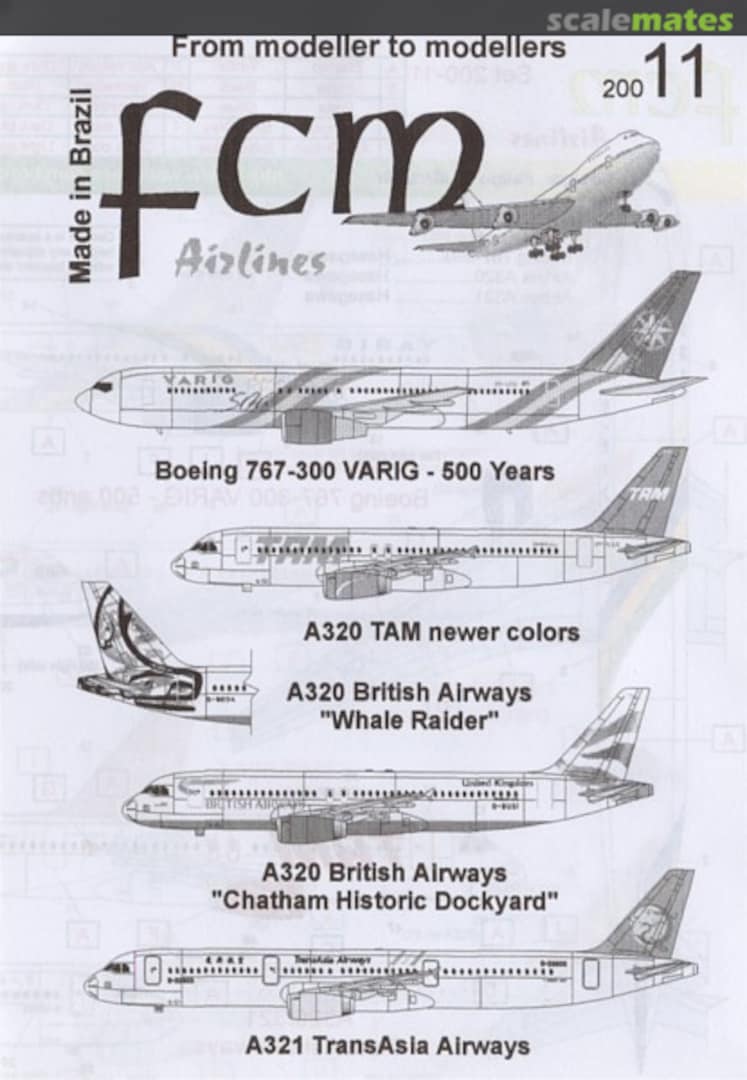 Boxart Airlines 200-11 FCM Boxart Airlines 200-11 FCM