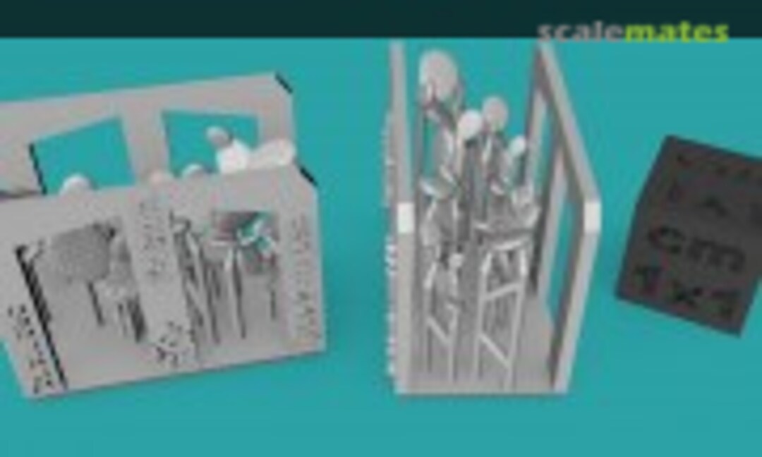 No Cactuses type 2 - 4 pieces - 7-13 mm (EMP3d 99160115) 99160115